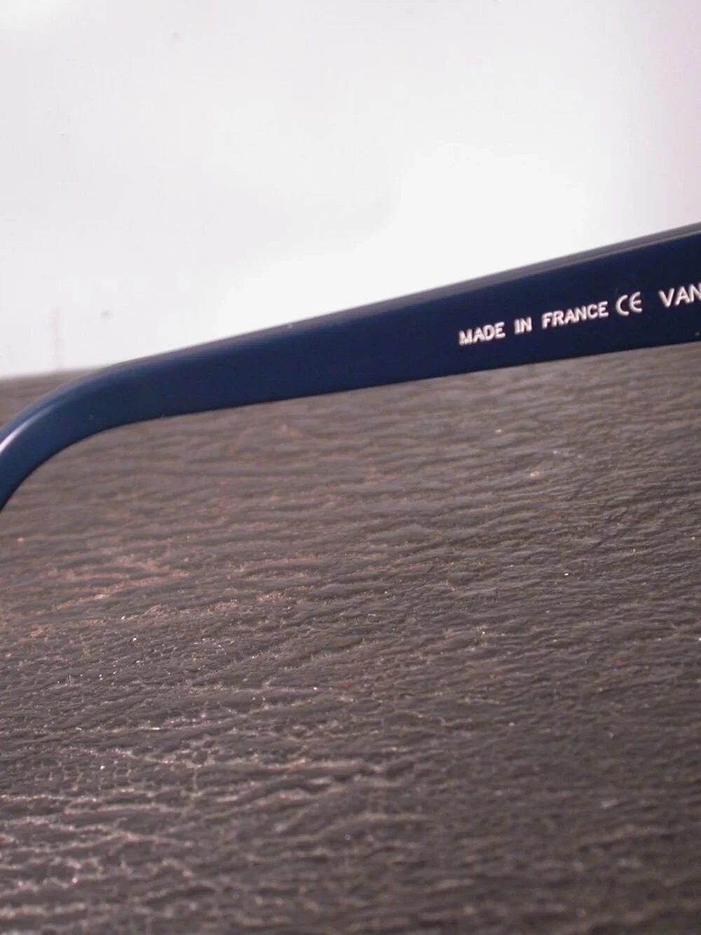 Authentic Anne et Valentin Vanda Blue and Black Eyeglasses Made in France